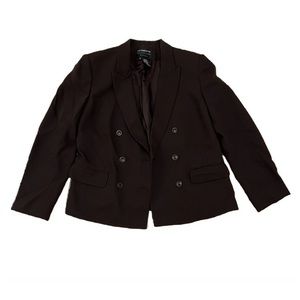 Vintage Liz Claiborne Blazer, Size 12 Petite, Brown